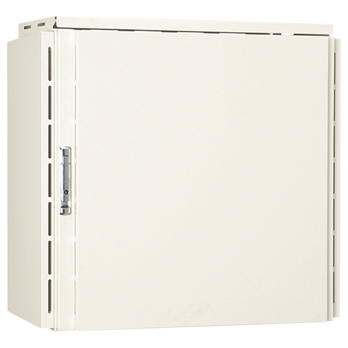 [THR-TD] Wall Mount Enclosure with Sunshields (for Vertical Arrangement of 19 inch Equipment)