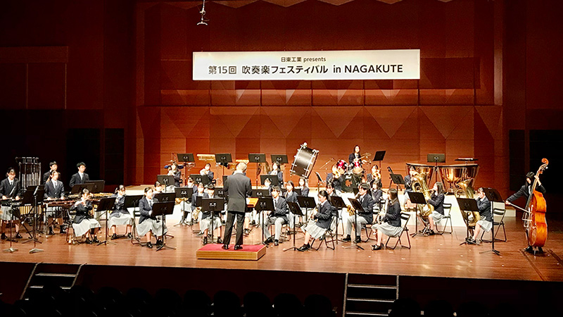 吹奏楽フェスティバルの風景