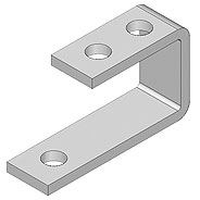 [BP46-ET] Connector for Earth Bar Support