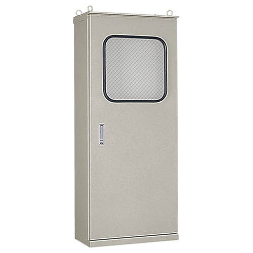 [SOEM] Stainless Steel Floor Mount Outdoor Enclosure with Inspection Window