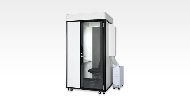 Private Work Booth - Industrial Spot Cooler Compatible