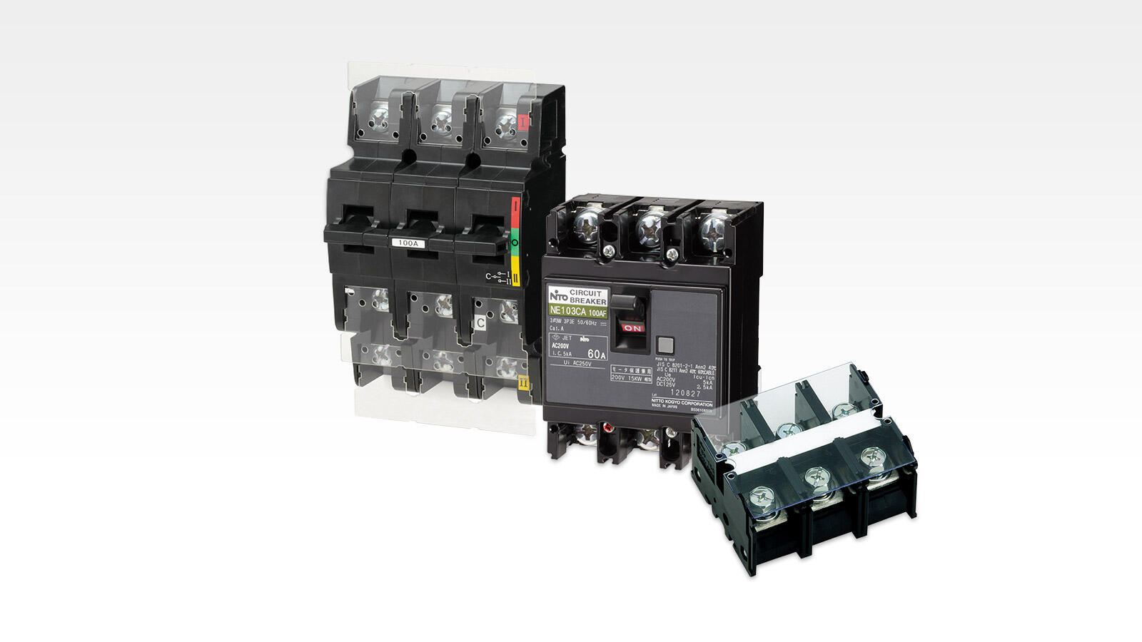 Circuit Breakers, Switches & Terminal Blocks