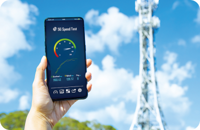 スマートフォン通信イメージ