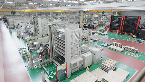 日東工業の自動化されたライン生産 イメージ3