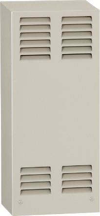 屋外キャビネットで使用可能な「小型盤用熱交換器」
