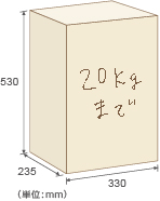 荷物最大サイズ